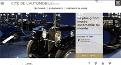 Desktop Screenshot of citedelautomobile.com